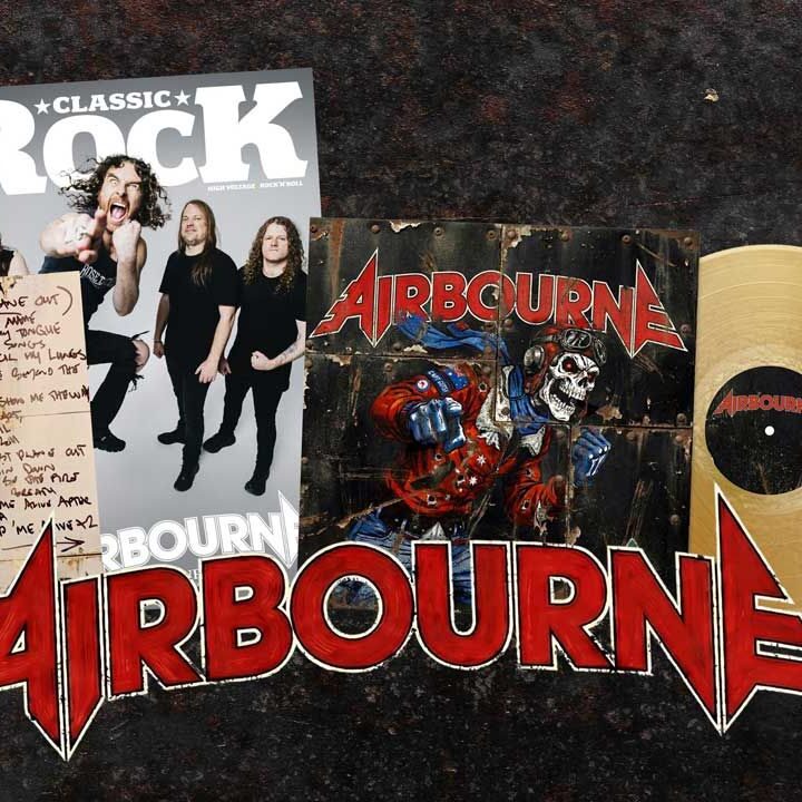 Airbourne lanza un exclusivo paquete de vinilo y letras firmadas
