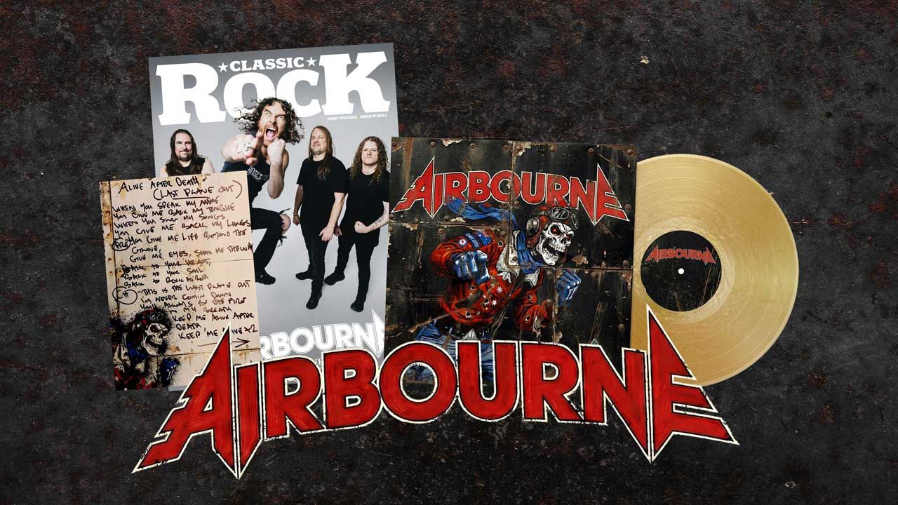 Airbourne lanza un exclusivo paquete de vinilo y letras firmadas
