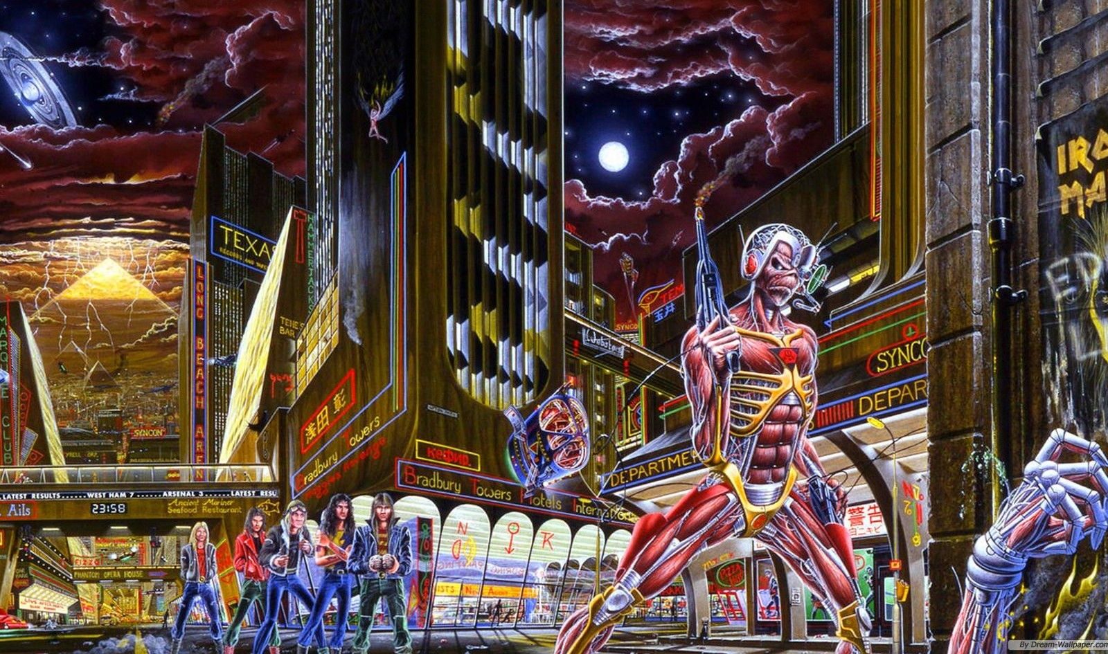 Iron Maiden revela los secretos ocultos de su obra maestra Somewhere In Time