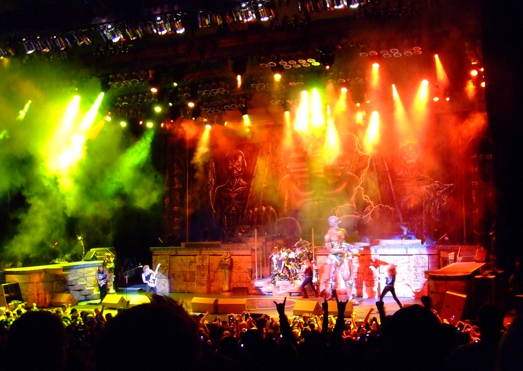 Iron Maiden inicia su gira estadounidense en Nueva Jersey