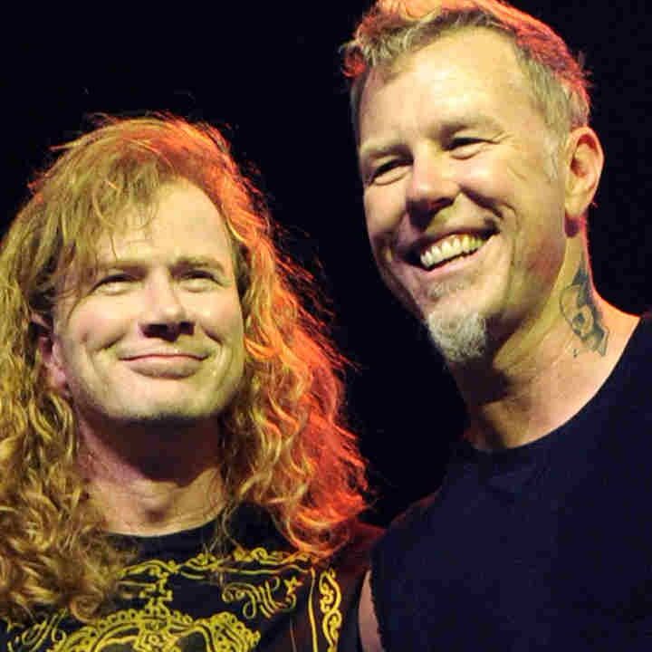 Dave Mustaine revela el apoyo de James Hetfield tras su cancer