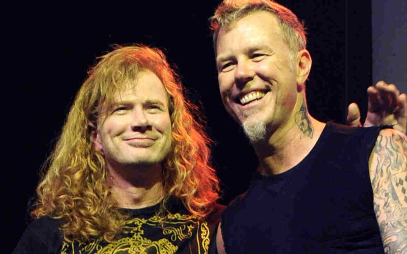 Dave Mustaine revela el apoyo de James Hetfield tras su cancer