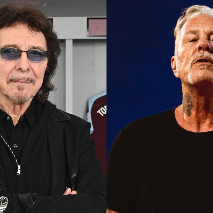 James Hetfield consagra a Tony Iommi como el maximo maestro del riff