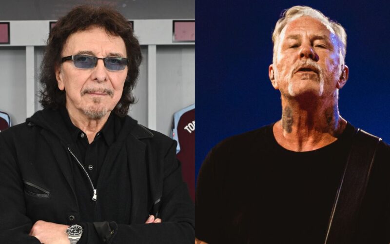 James Hetfield consagra a Tony Iommi como el maximo maestro del riff