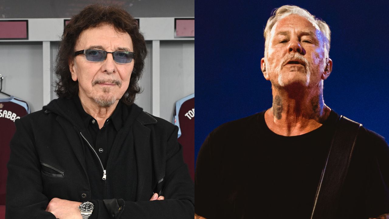 James Hetfield consagra a Tony Iommi como el maximo maestro del riff