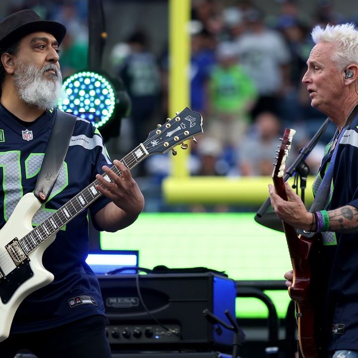 Soundgarden rockea el medio tiempo de la NFL con invitados de lujo