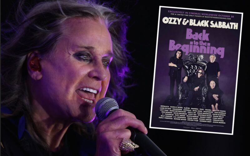 Ozzy Osbourne y Black Sabbath llegan al cine con su concierto final