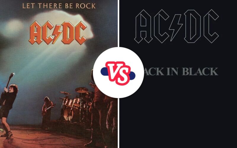 AC/DC enfrenta dos de sus discos historicos en una encuesta definitiva