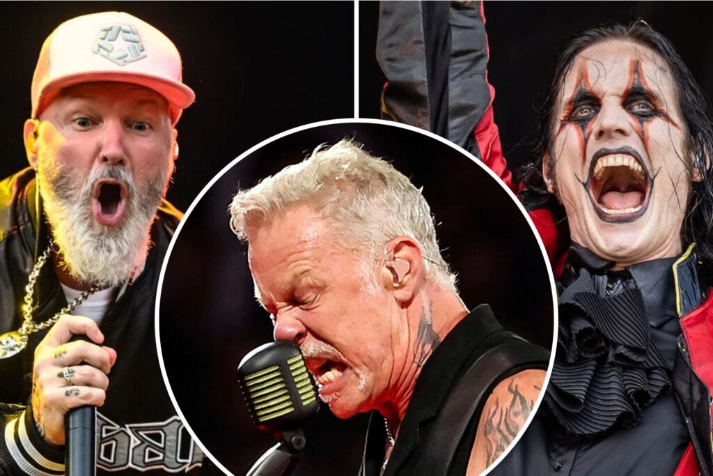 Metallica anuncia su gira mundial para 2027 junto a Limp Bizkit y Avatar