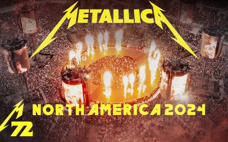 Metallica anuncia una gira masiva por Norteamérica para 2027