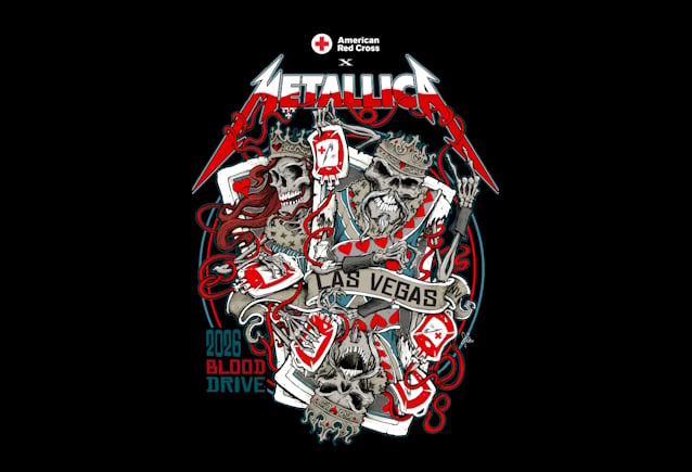 Metallica y la Cruz Roja unen fuerzas para donar sangre en Las Vegas