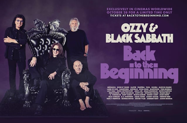 Black Sabbath y Ozzy Osbourne estrenan su pelicula en cines