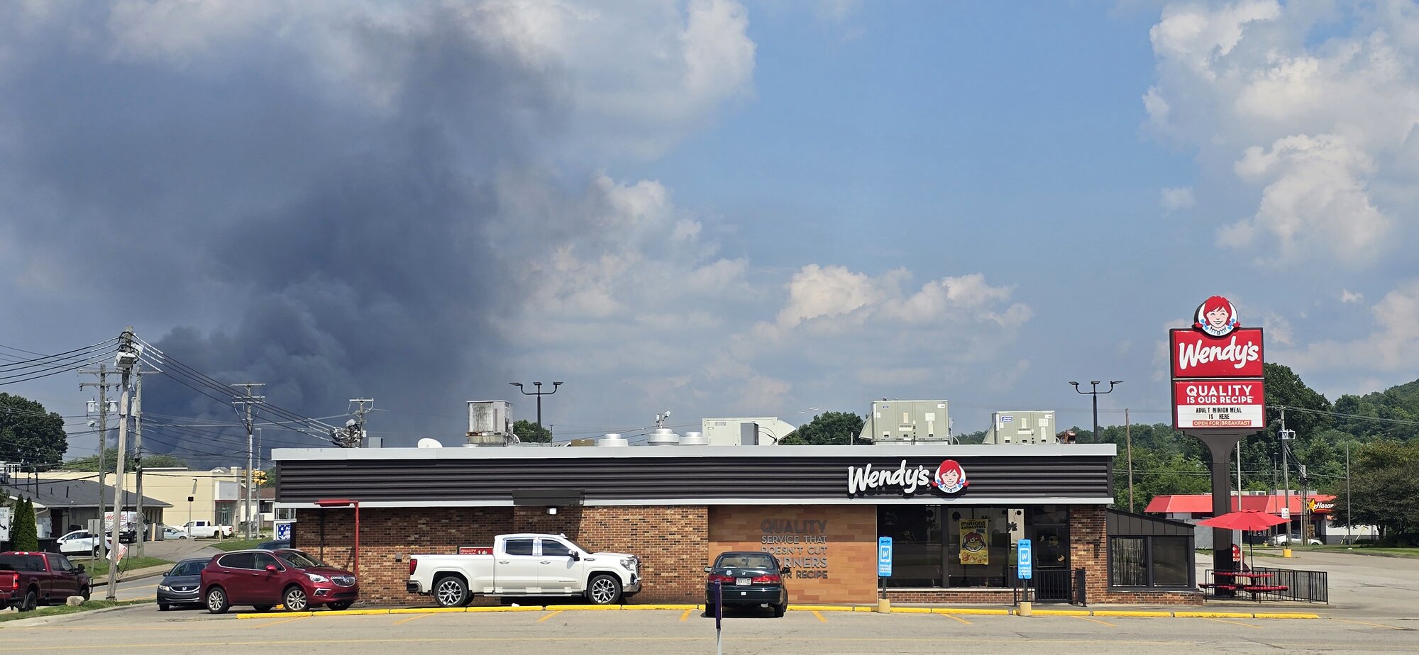 Restaurante de Wendy's en Parkersburg, Virginia Occidental, julio de 2026