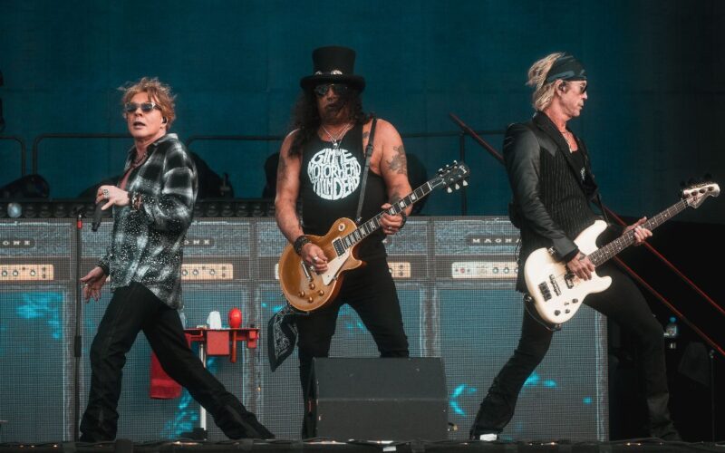 Guns N’ Roses confirma su participacion en el concierto benifico en California