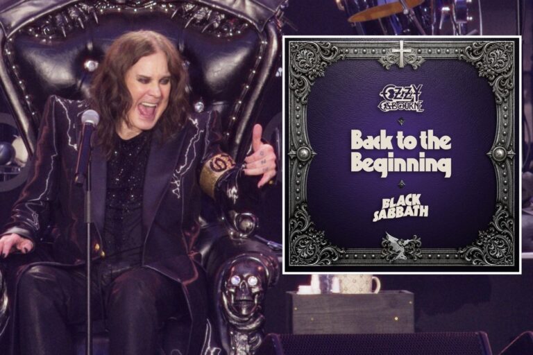Black Sabbath anuncia el lanzamiento en vinilo de Back to the Beginning