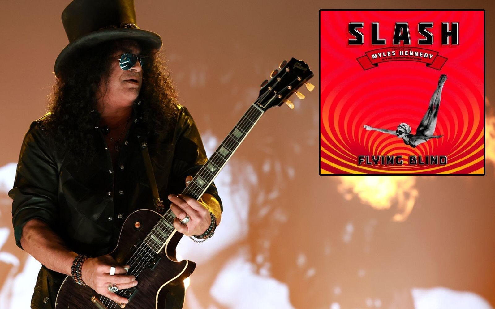 Slash anuncia nuevo álbum titulado «Flying Blind» y estrena sencillo