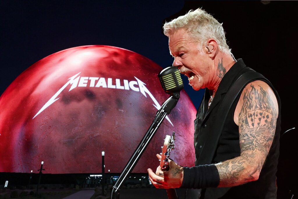 Metallica deslumbra con su histórico debut en The Sphere de Las Vegas