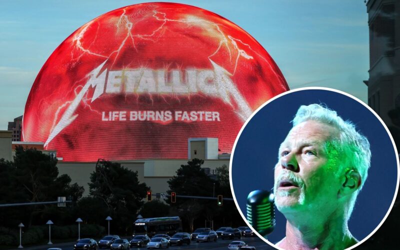Metallica hace historia en Las Vegas Sphere con un show inolvidable