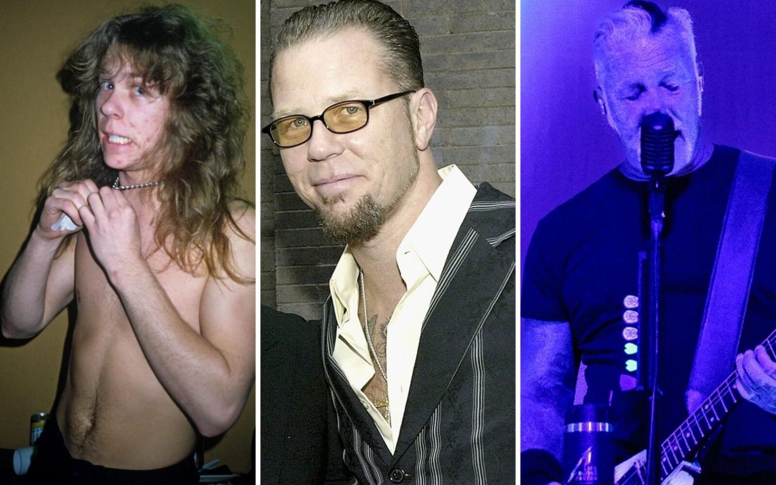 James Hetfield sorprende al mundo con un nuevo look capilar