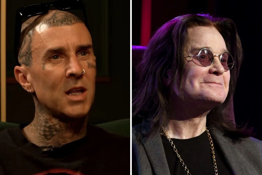 Travis Barker revela como vencio su miedo para volar al concierto de Black Sabbath