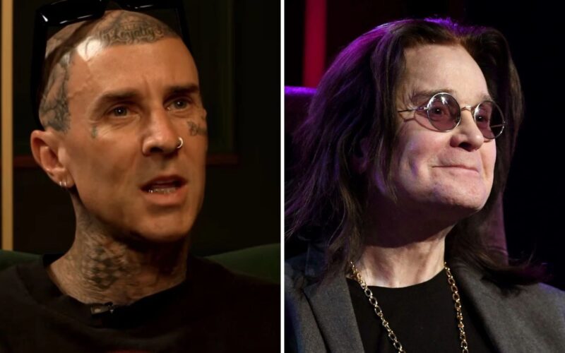 Travis Barker revela como vencio su miedo para volar al concierto de Black Sabbath