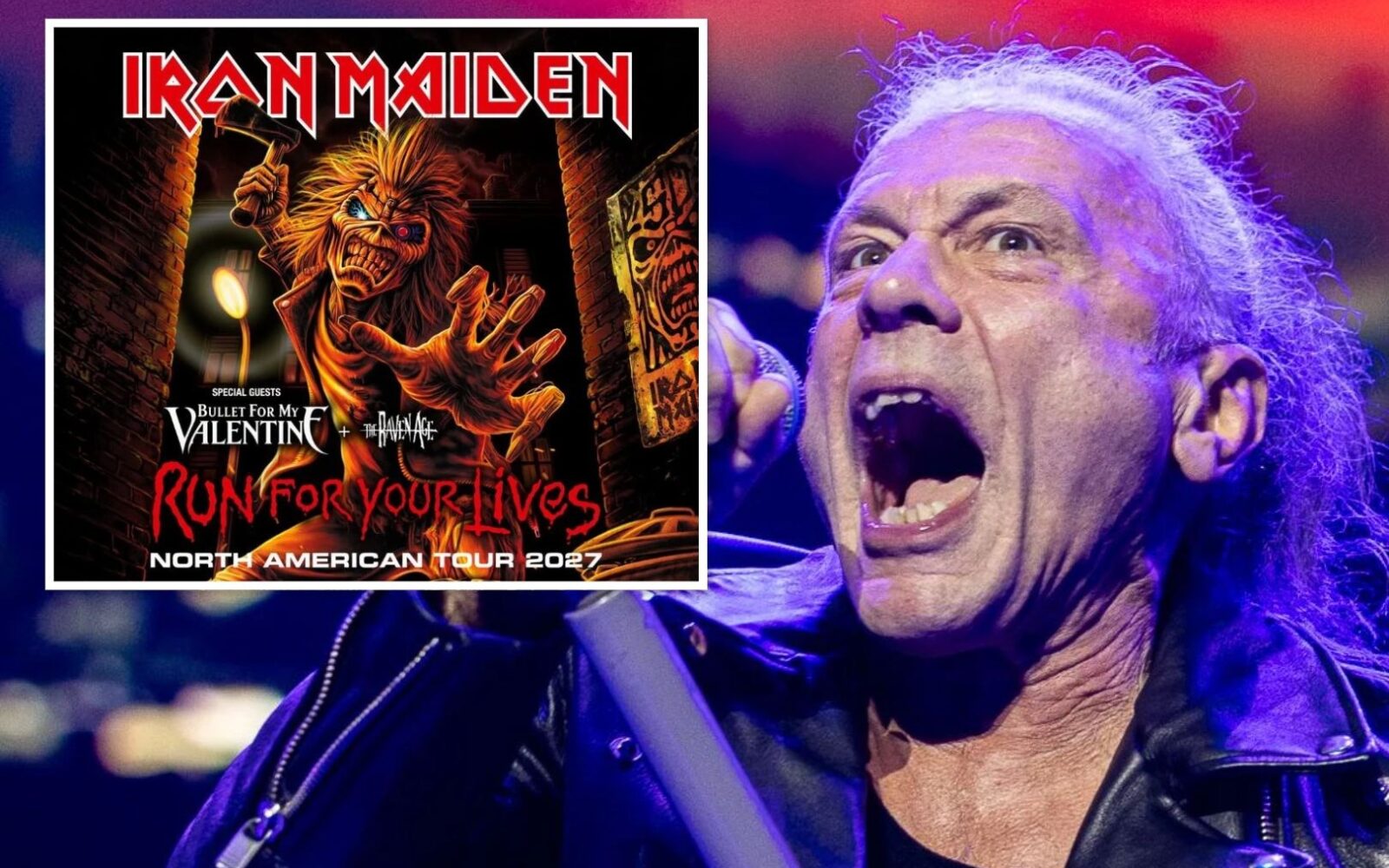Iron Maiden anuncia sus ultimas fechas para la gira Run for Your Lives