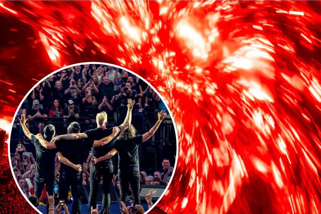 Metallica sorprende con videos profesionales de sus conciertos en La Sphere