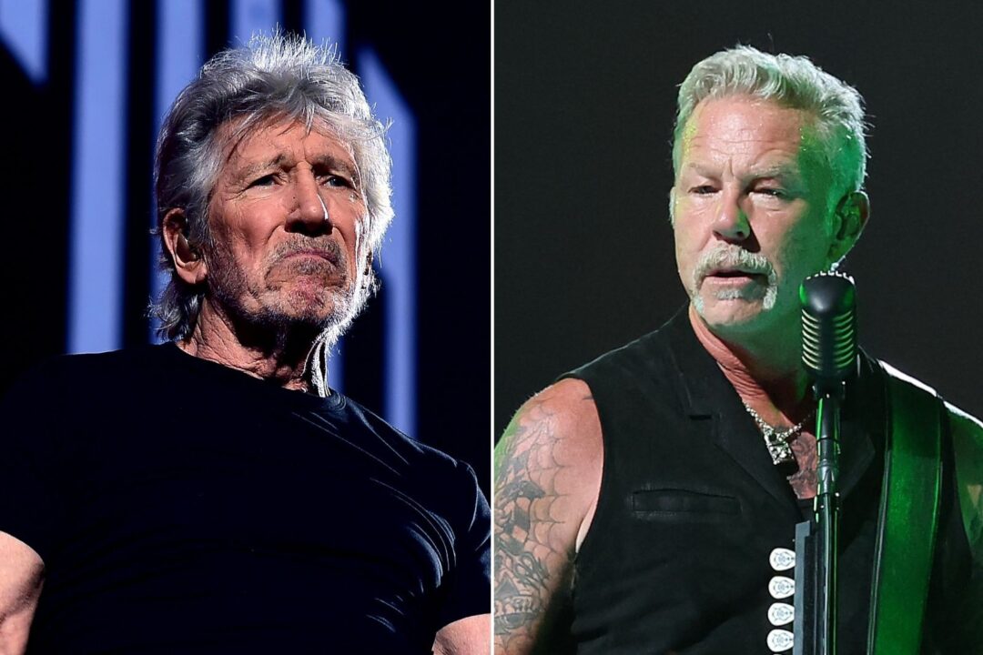 Roger Waters arremete con dureza contra James Hetfield por postura apolítica