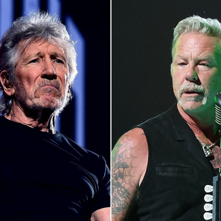 Roger Waters arremete con dureza contra James Hetfield por postura apolítica