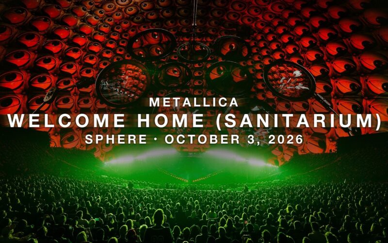 Metallica sorprende con video oficial en vivo desde The Sphere