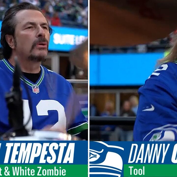 Danny Carey y John Tempesta lideran batallon de tambores en Seattle