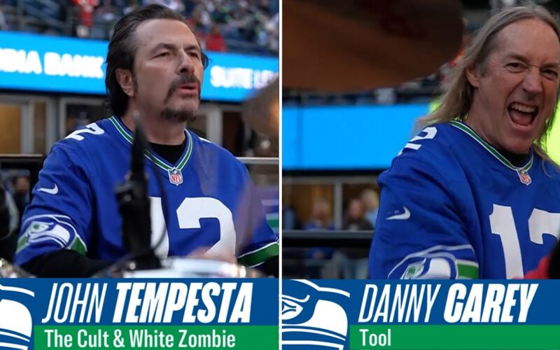 Danny Carey y John Tempesta lideran batallon de tambores en Seattle