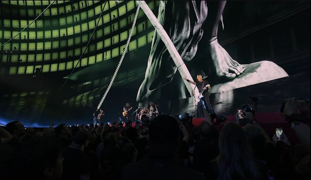Metallica estrena video en vivo desde el Sphere de Las Vegas
